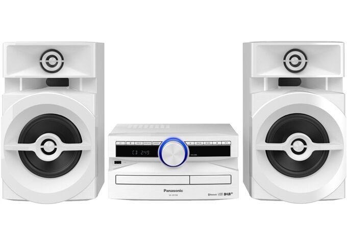 Panasonic SC-UX104EGW ws CD System DAB+ 300W Bluetooth