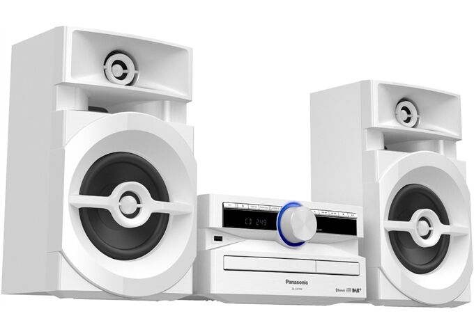 Panasonic SC-UX104EGW ws CD System DAB+ 300W Bluetooth