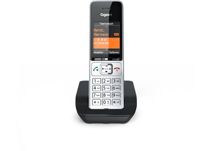 Gigaset COMFORT 500 si-sw Analog-Telefon mit Basisstation