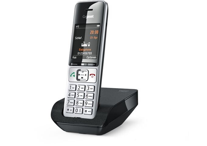 Gigaset COMFORT 500 si-sw Analog-Telefon mit Basisstation