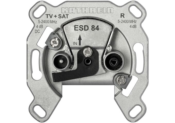 Kathrein ESD 84 Antennendose EINZEL mit DC DUR