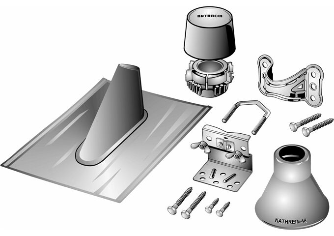 Kathrein ZTS 148 Montageset für 48mm-Masten