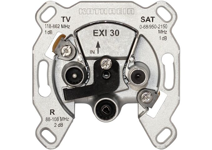 Kathrein EXI 30 Antennendose Einzel 3-fach K-LAN