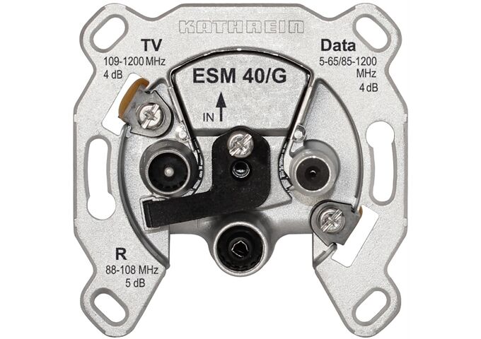 Kathrein ESM 40G Antennendose EINZEL Modem 3-fach selektiv