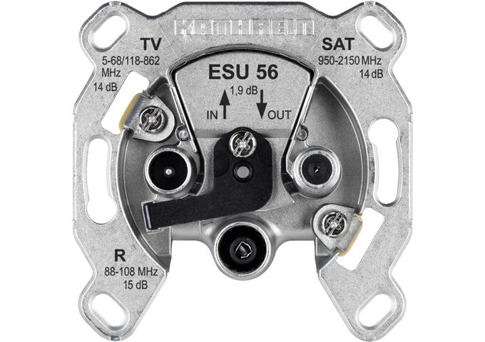 Kathrein ESU 56 Antennendose Einkabel-Richtkopplerdose 14dB