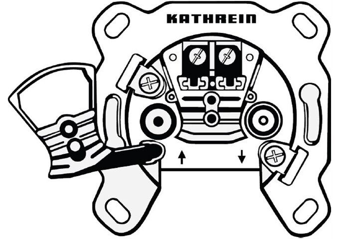 Kathrein ESD 63 Antennendose Breitband Verteilerdose mit LT