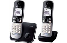 Panasonic KX-TG6812GB DECT Telefon DUO schnurlos schwarz