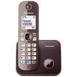 Panasonic KX-TG6811GA DECT Telefon SOLO schnurlos mocca brau