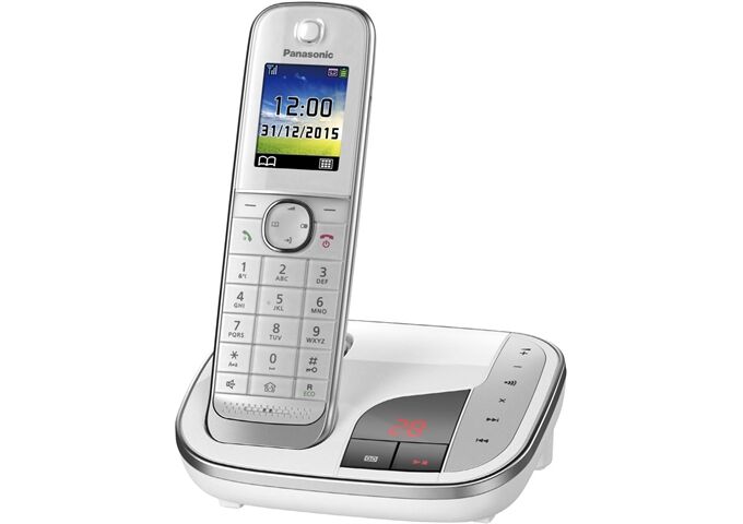Panasonic KX-TGJ320GW DECT Telefon mit AB SOLO schnurlos wei