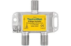 TechniSat 2-Wege Verteiler 2x DC-Durchlass, Diodenentkoppelt