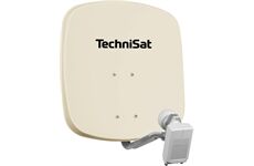 TechniSat DigiDish 45 beige incl. TWIN LNB OHNE Receiver