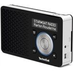 TechniSat DigitRadio 1 sw/si DAB+/UKW inkl. Ersatz-Akku