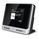 TechniSat DigitRadio 10 C sw/si DAB+/UKW Radioadapter mit Bl