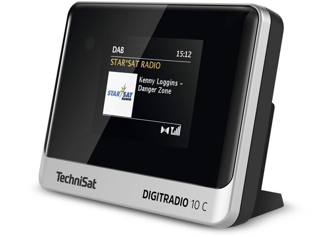 TechniSat DigitRadio 10 C sw/si DAB+/UKW Radioadapter mit Bl