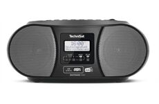 TechniSat DigitRadio 1990 sw DAB+/UKW mit CD-Player, Bluetoo