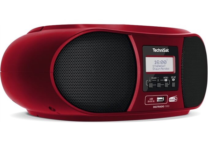 TechniSat DigitRadio 1990 rt DAB+/UKW mit CD-Player, Bluetoo