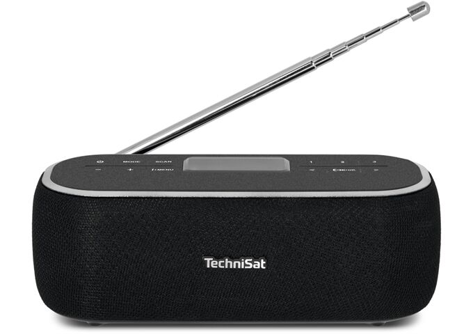 TechniSat DigitRadio BT 1 sw DAB+/UKW mit Bluetooth LCD-Disp