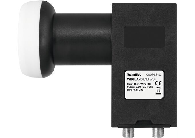 TechniSat WB1 Wideband-LNB 40mm für Mehr-Teilnehmer-Empfang