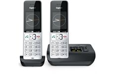 Gigaset COMFORT 500A duo si-sw Analog- Telefon mit AB schn