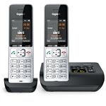 Gigaset COMFORT 500A duo si-sw Analog- Telefon mit AB schn