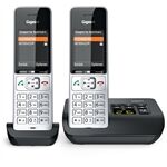 Gigaset COMFORT 500A duo si-sw Analog- Telefon mit AB schn