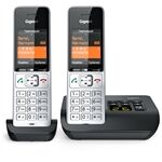 Gigaset COMFORT 500A duo si-sw Analog- Telefon mit AB schn