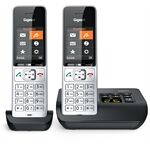 Gigaset COMFORT 500A duo si-sw Analog- Telefon mit AB schn