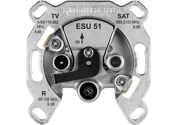 Kathrein ESU 51 Antennendose Einkabel-Enddose 8dB programmi