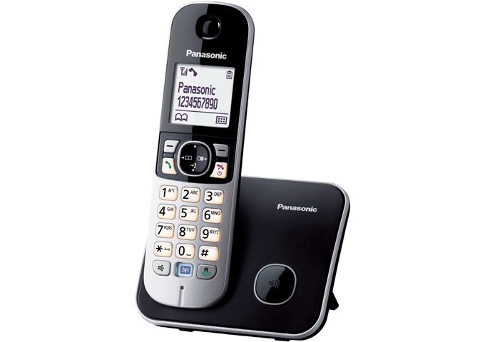 Panasonic KX-TG6811GB DECT Telefon SOLO schnurlos schwarz