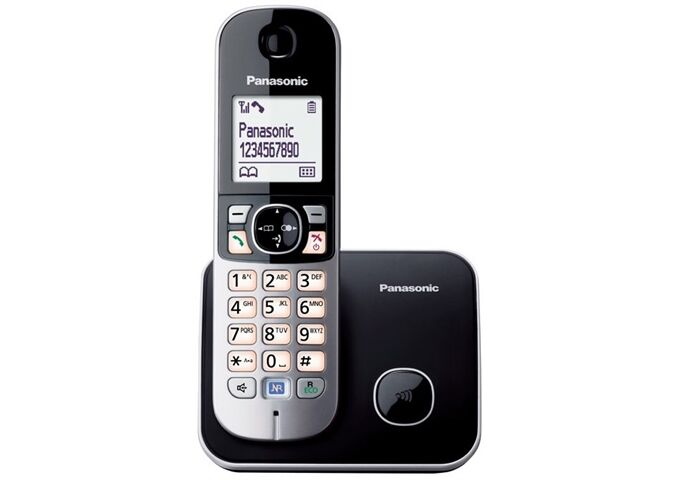 Panasonic KX-TG6811GB DECT Telefon SOLO schnurlos schwarz