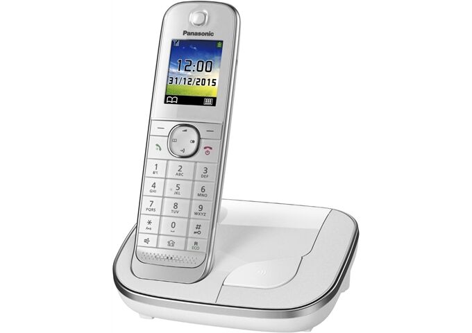 Panasonic KX-TGJ310GW DECT Telefon SOLO schnurlos weiß