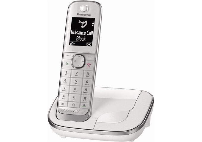 Panasonic KX-TGJ310GW DECT Telefon SOLO schnurlos weiß