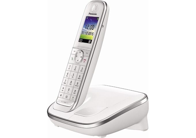 Panasonic KX-TGJ310GW DECT Telefon SOLO schnurlos weiß