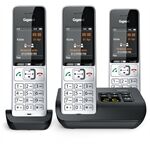 Gigaset COMFORT 500A trio si-sw Analog-Telefon mit AB schn