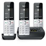 Gigaset COMFORT 500A trio si-sw Analog-Telefon mit AB schn