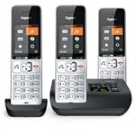 Gigaset COMFORT 500A trio si-sw Analog-Telefon mit AB schn