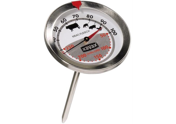 HAMA 111018 Mechanisches Fleisch- und Ofenthermometer