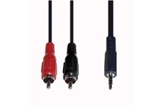 E+P B 113/5 Stereo-Kabel 3,5mm Stecker/2x Cinchstecker