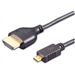 E+P HDMI 11 HDMI Anschlusskabel 1,8m HDMI Stecker/Micr