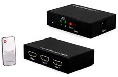 E+P UHD21 sw 2-fach Umschalter HDMI 2.0