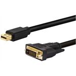 E+P DP 26 Mini-Displayport auf DVI 1,5m vergoldete Kon