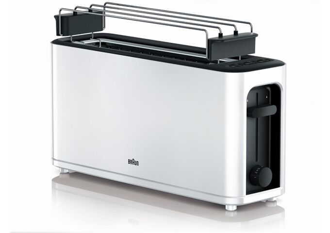 Braun HT 3110 ws Toaster 2 Scheiben Langschlitz