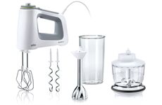 Braun HM 5137 WH MultiMix 5 Handmixer 750W 9 Stufen Mixf