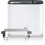 Braun HT 3010 ws Toaster 2 Scheiben