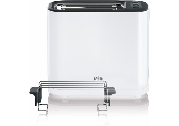 Braun HT 3010 ws Toaster 2 Scheiben