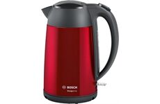 Bosch TWK3P424 Wasserkocher deep red crystal 2200W 1,7L