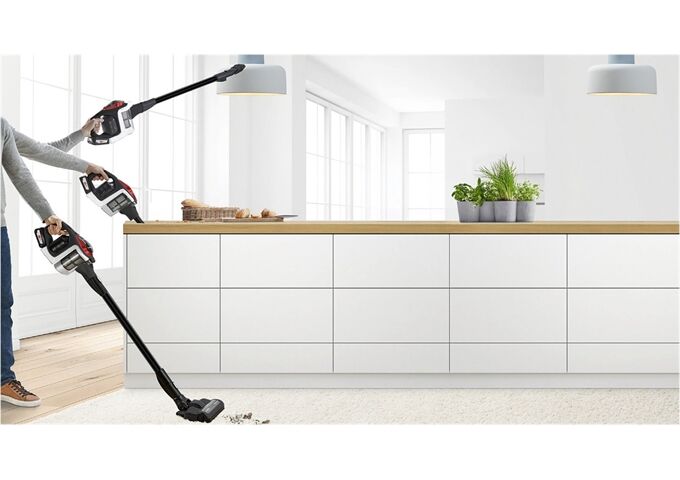 Bosch BSS81POW1 Akkustaubsauger Unlimited Serie 8 sw/red