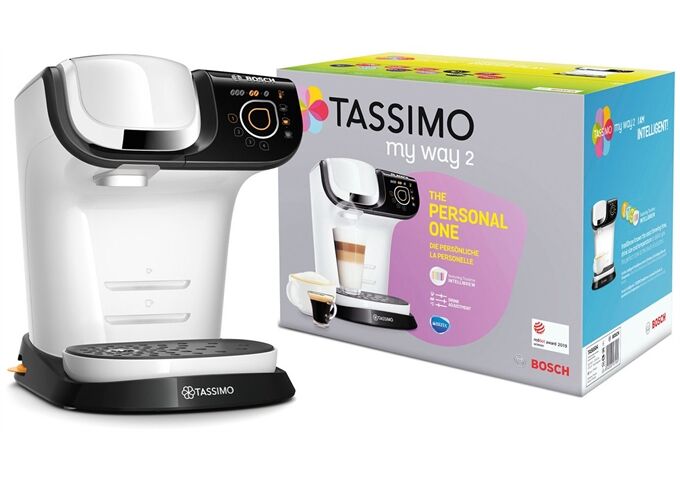 Bosch TAS6504 Tassimo Multi-Getränke-Automat majestic wh