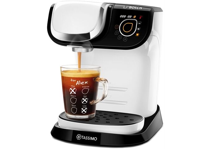 Bosch TAS6504 Tassimo Multi-Getränke-Automat majestic wh