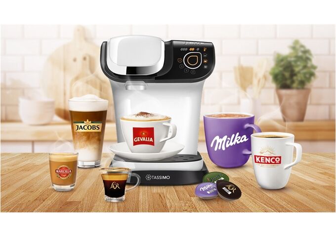 Bosch TAS6504 Tassimo Multi-Getränke-Automat majestic wh